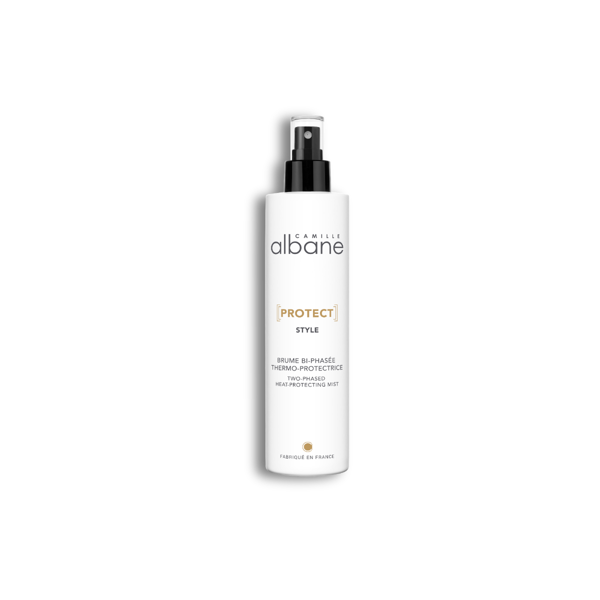 Brume bi-phasée thermo-protectrice