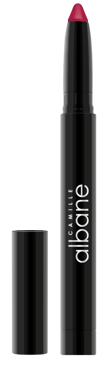 Rouge à lèvres et contour - rouge profond