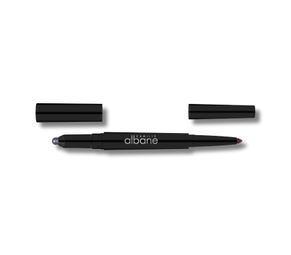 Stylo fard à paupières et crayon yeux - Granit et prune