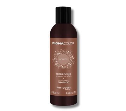 Shampooing créateur de reflets noisette - Cheveux châtains à bruns chauds