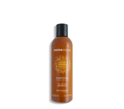 Shampooing créateur de reflets cuivré vénitien- Cheveux blonds foncé à blonds clairs
