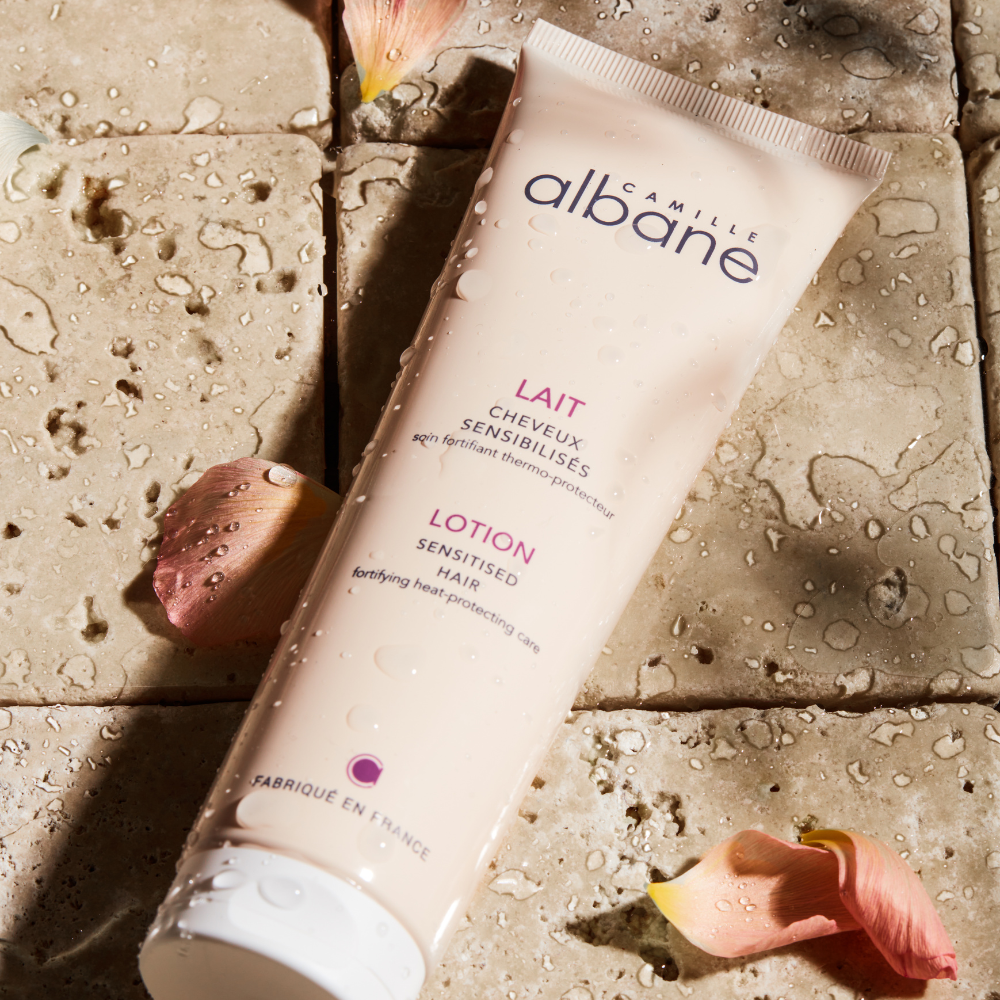 Lait cheveux sensibilisés - Soin fortifiant thermo-protecteur 