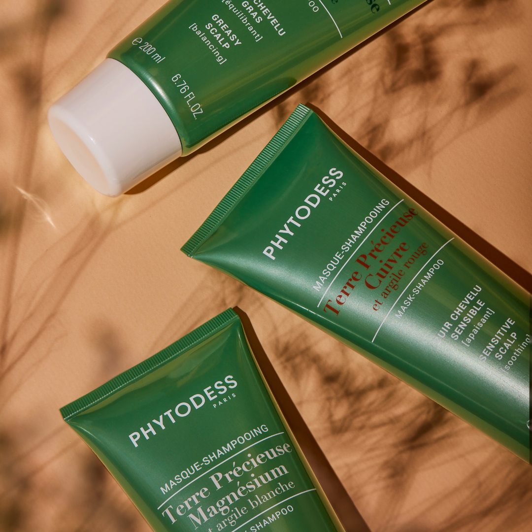 Terre précieuse - Magnésium et argile blanche - Masque-shampooing ressourçant