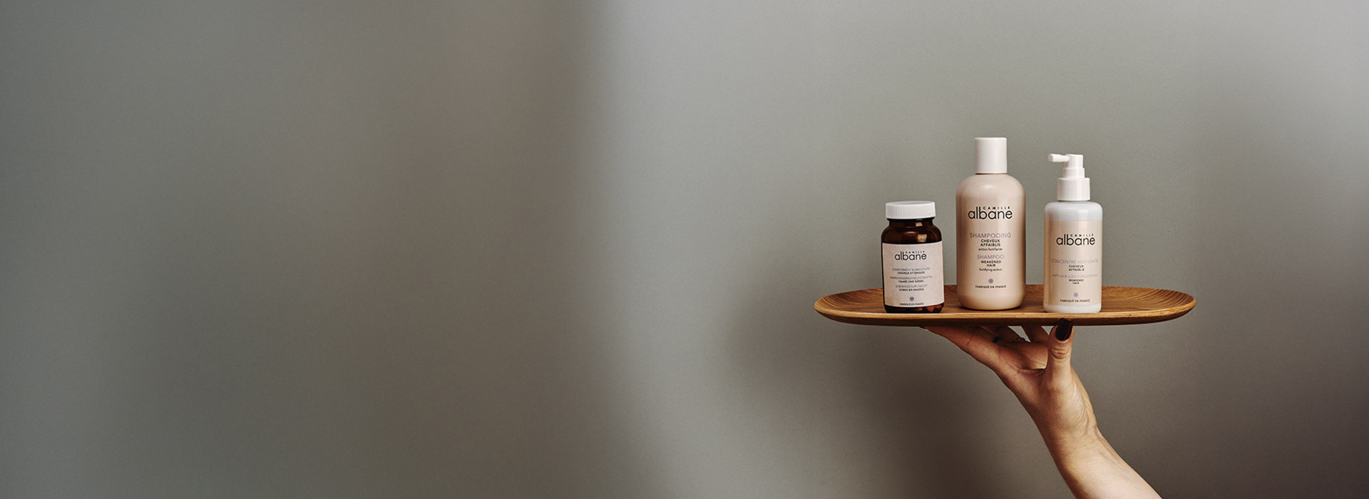 Profitez de 30% de réduction sur notre gamme anti-chute Camille Albane